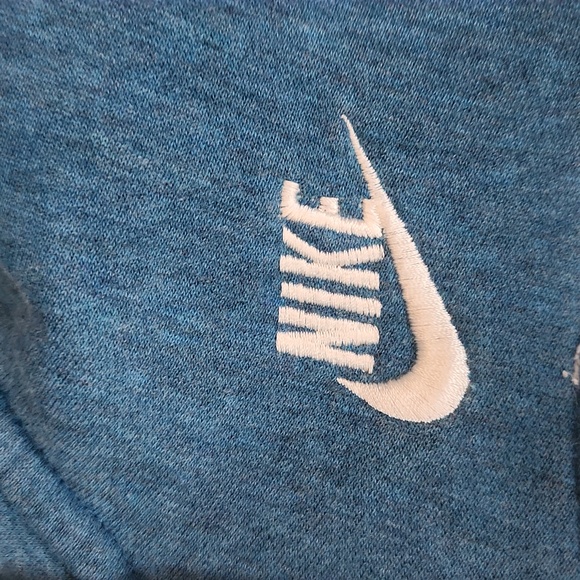 Nike Youth Sportswear Blue Zip Hoodie - Picture 2 of 4